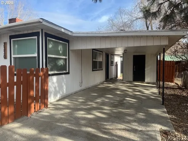 a view of a house with a porch