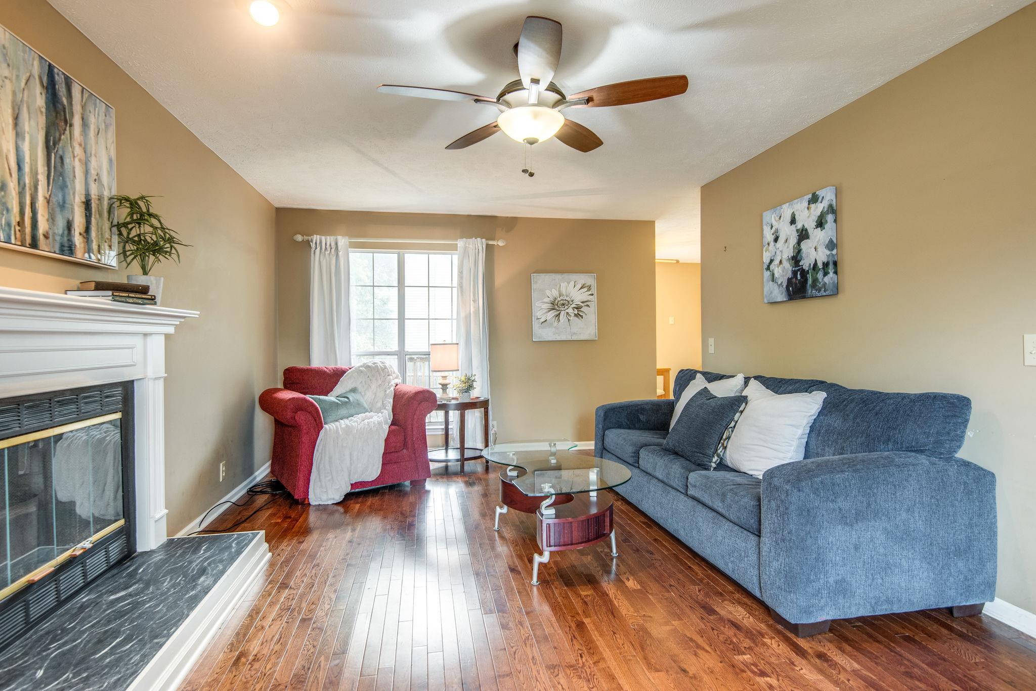 2873 Call Hill Road Nashville, TN 37211 - Photo 6 of 28 Sun Filled Living Room
