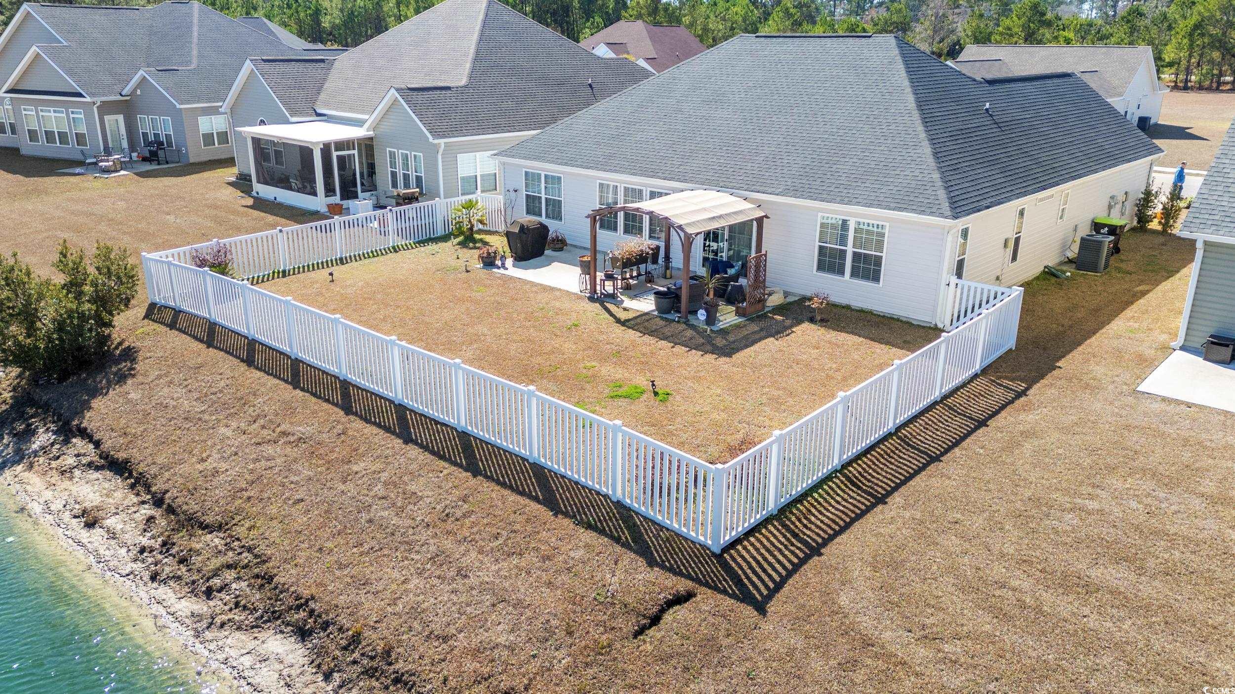 257 Leste Road Myrtle Beach, SC 29588 - Photo 32 of 35 Drone / aerial view featuring a water view
