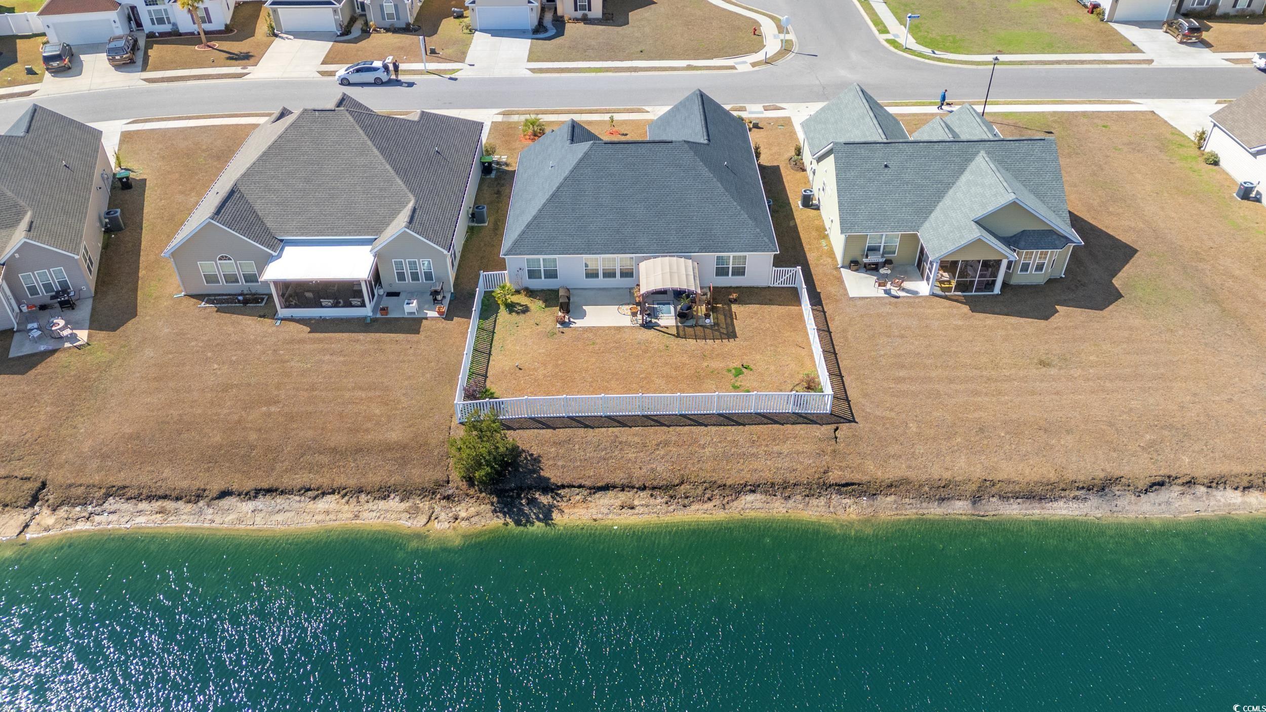 257 Leste Road Myrtle Beach, SC 29588 - Photo 33 of 35 Birds eye view of property with a water view