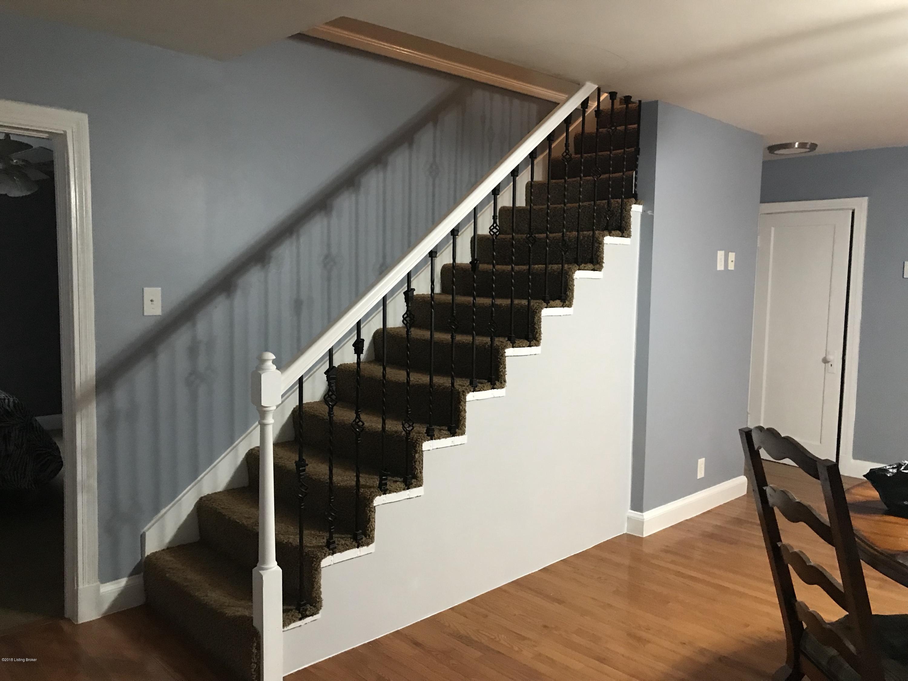4524 Dover Road Louisville, KY 40216 - Photo 14 of 38 Dining Room and stairway