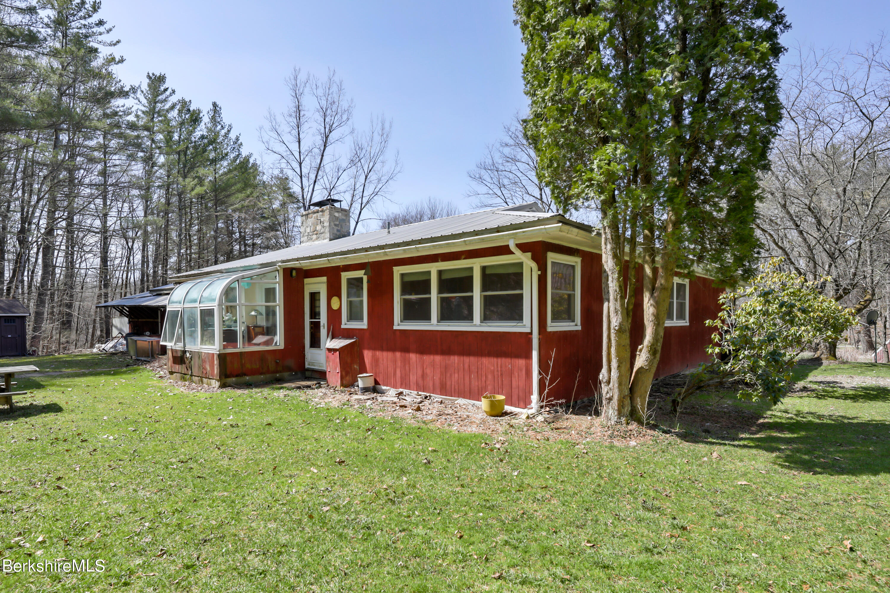 36 Lenox Road West Stockbridge, MA 01266 - Photo 24 of 30 a view of house with yard and sitting area