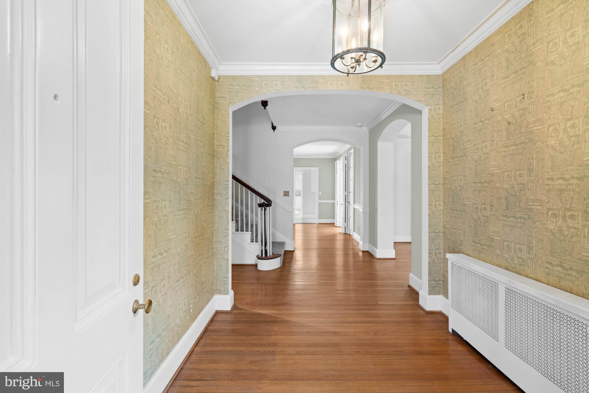 7 Charlcote Place Baltimore, MD 21218 - Photo 10 of 88 a view of a hallway with wooden floor