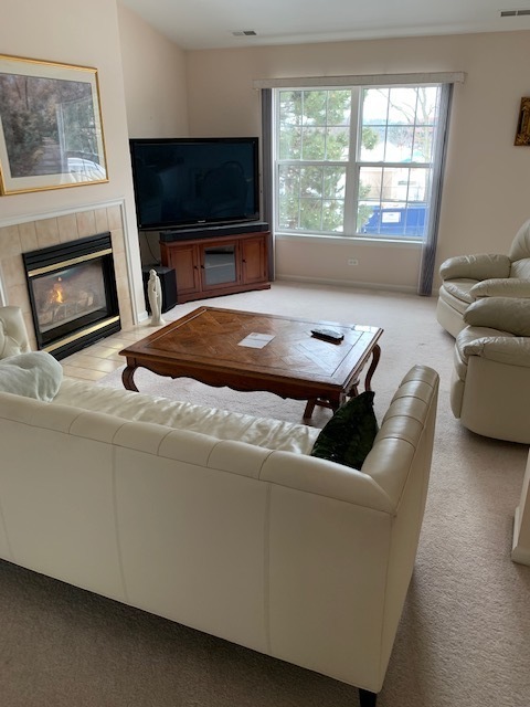 103 Bay Drive Itasca, IL 60143 - Photo 6 of 12 a living room with furniture and a flat screen tv