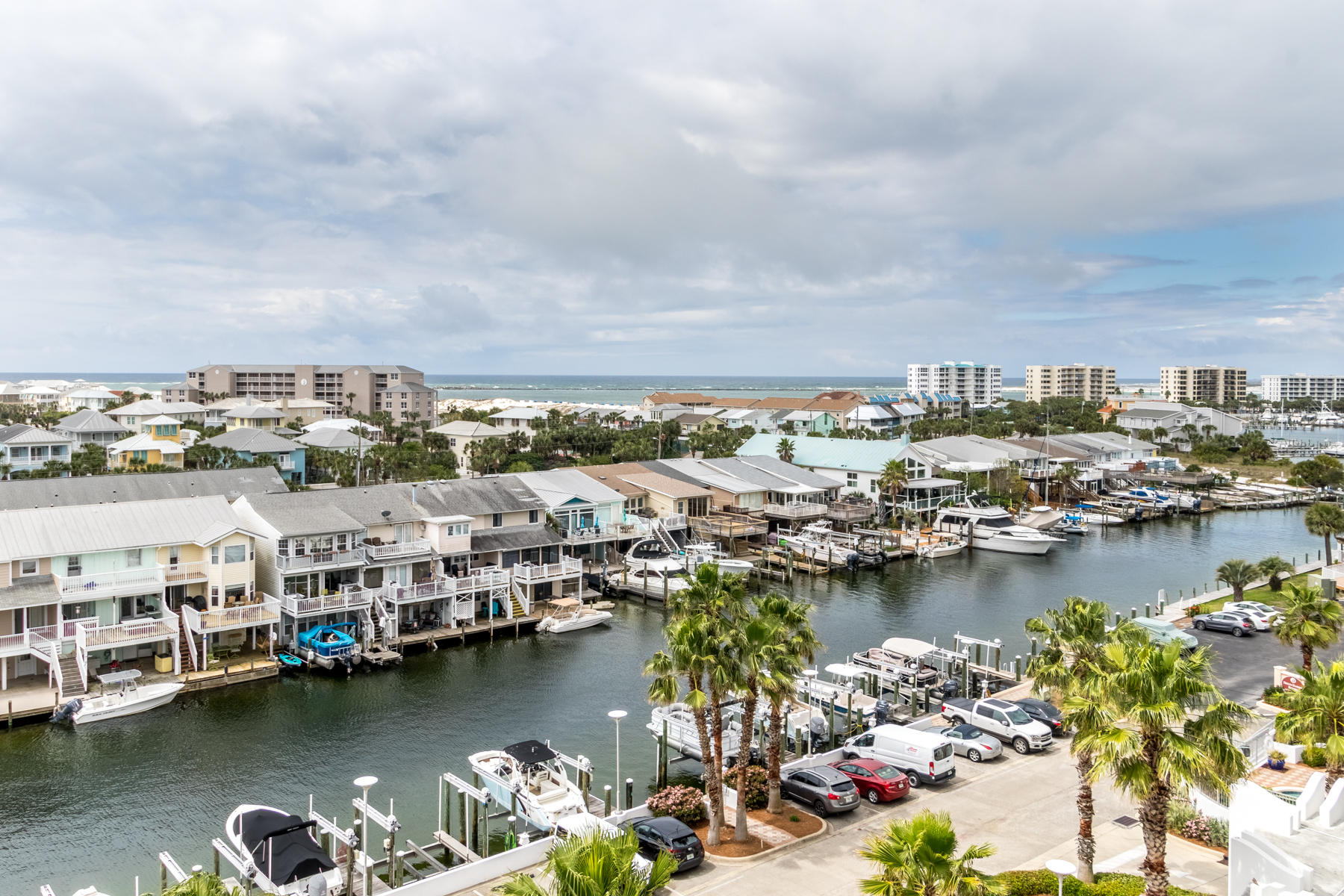 211 Durango Road, Unit 617 Destin, FL 32541 - Photo 36 of 56 a view of a city and lake