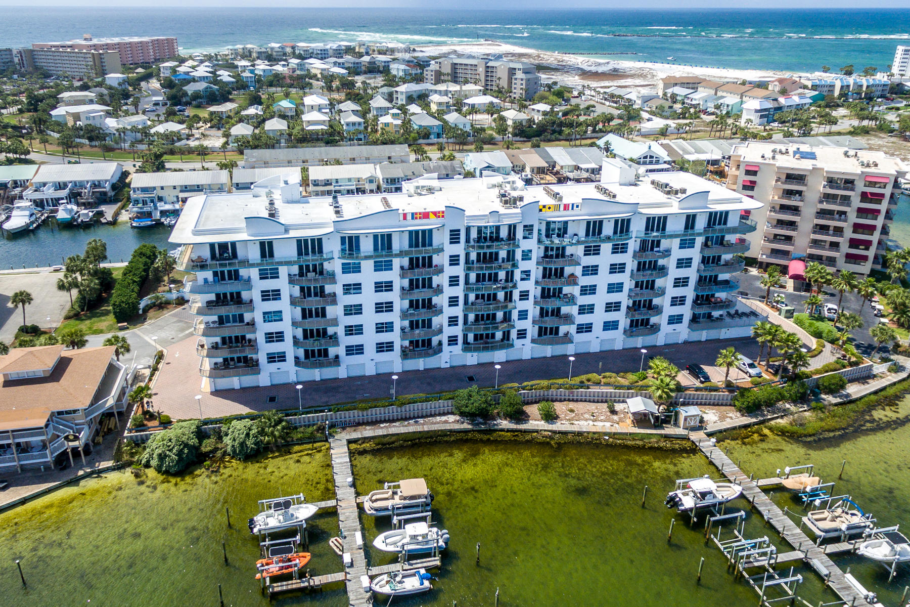 211 Durango Road, Unit 617 Destin, FL 32541 - Photo 53 of 56 Harbor Lights - Aerial