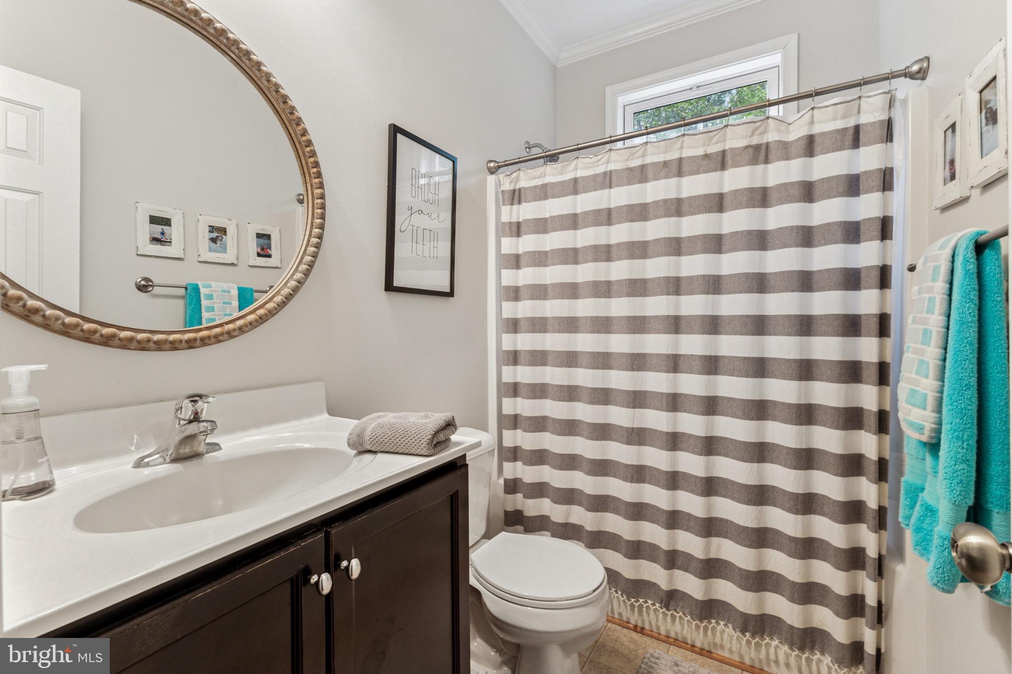6108 Bills Road Mineral, VA 23117 - Photo 28 of 43 a bathroom with a sink a toilet and mirror
