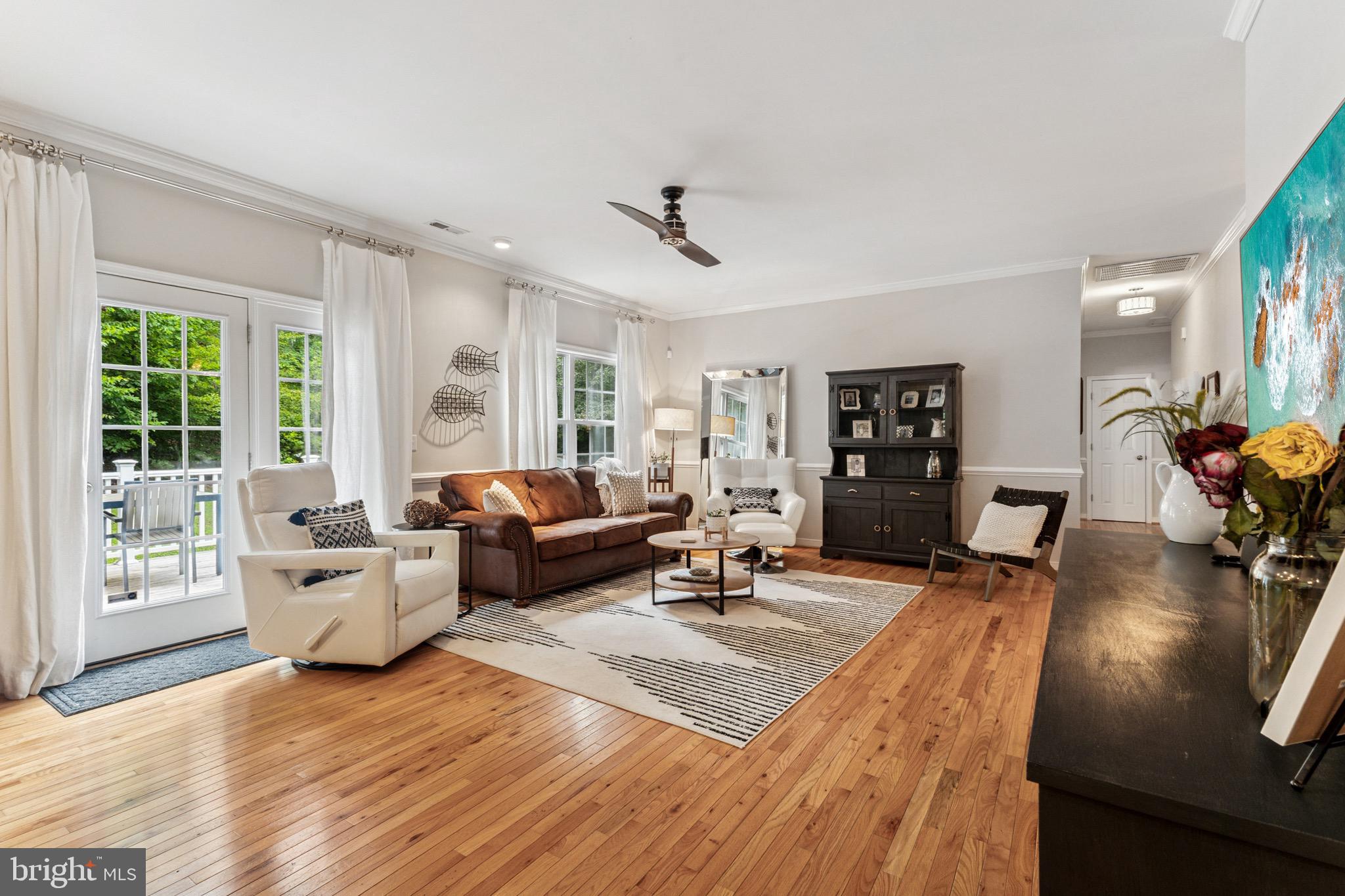 6108 Bills Road Mineral, VA 23117 - Photo 8 of 43 a living room with furniture and wooden floor