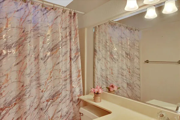 a bathroom with a sink and a bathtub