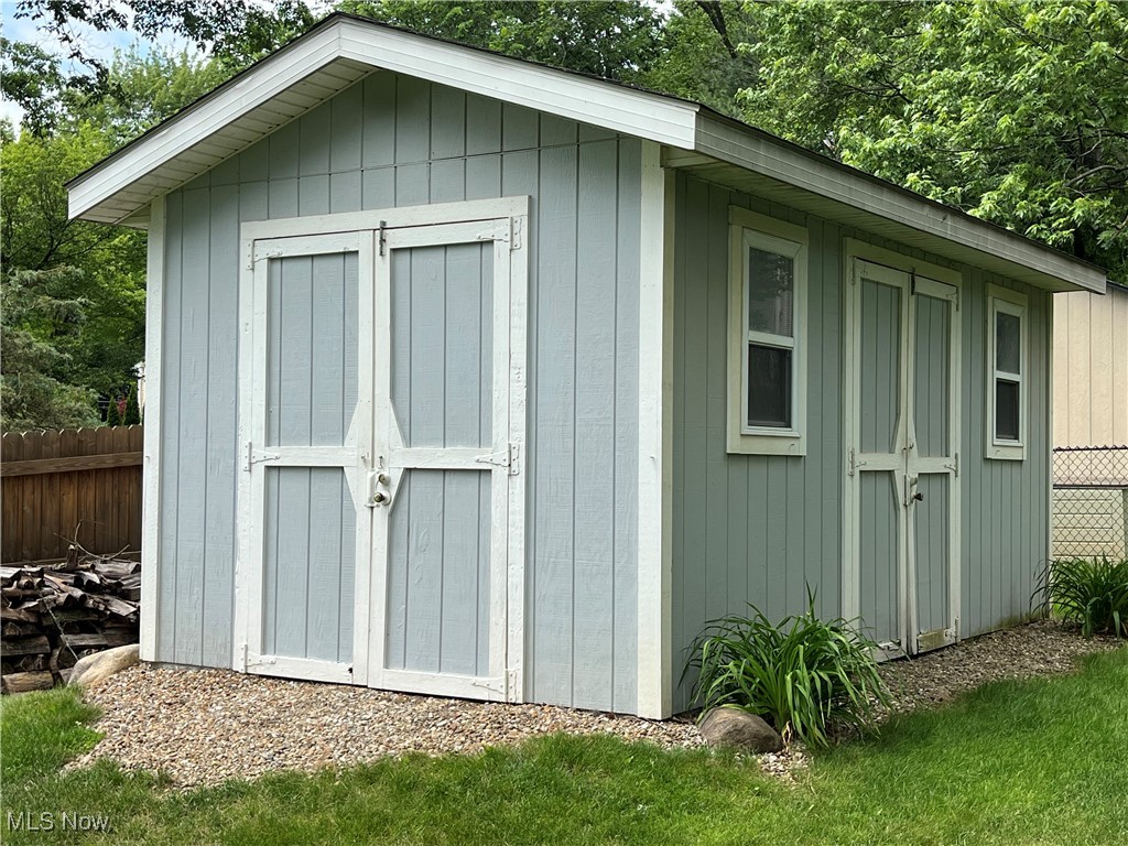 3252 Stanley Road Akron, OH 44333 - Photo 20 of 22 View of shed with concrete floor and ample storage