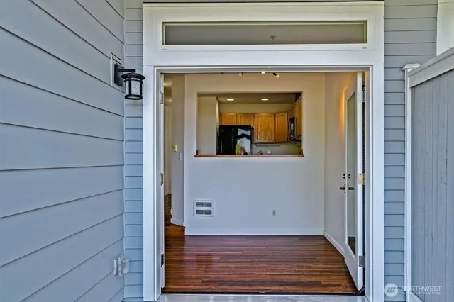 a view of a house with a patio