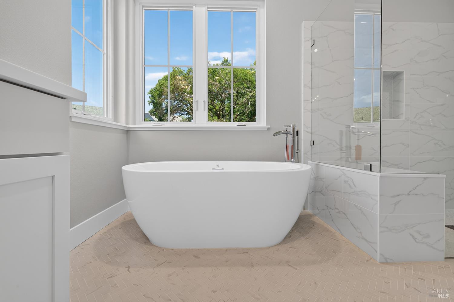 1907 Carlile Place Santa Rosa, CA 95403 - Photo 34 of 55 The oversized curb less stall shower is to the right of this photo.