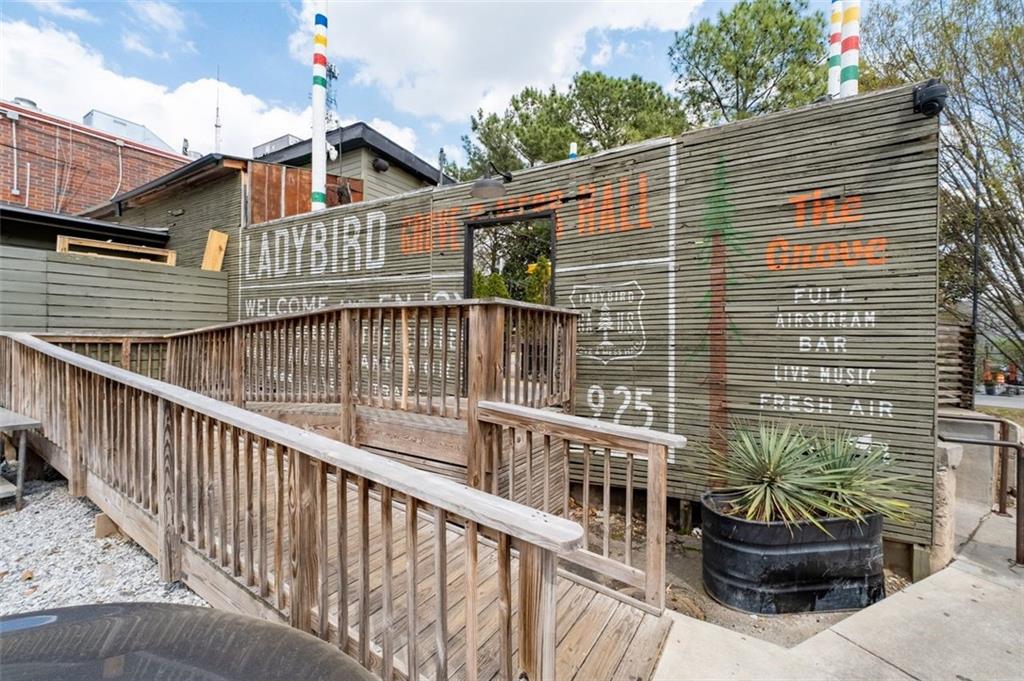 210 Sampson Street Northeast, Unit 5 Atlanta, GA 30312 - Photo 18 of 21 a view of a house with a deck