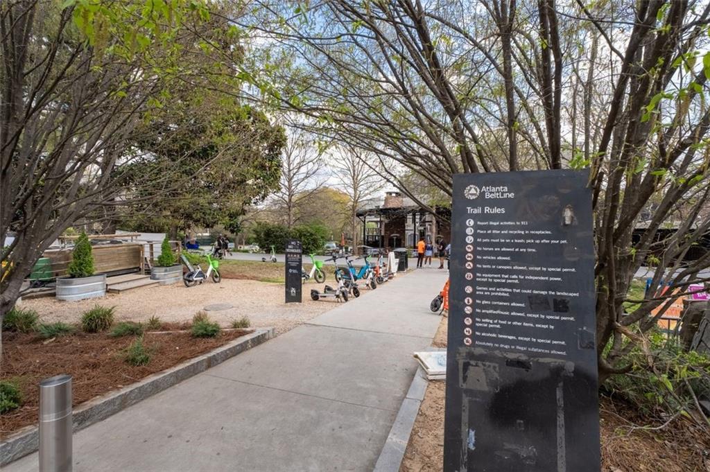 210 Sampson Street Northeast, Unit 5 Atlanta, GA 30312 - Photo 21 of 21 a view of outdoor space and yard