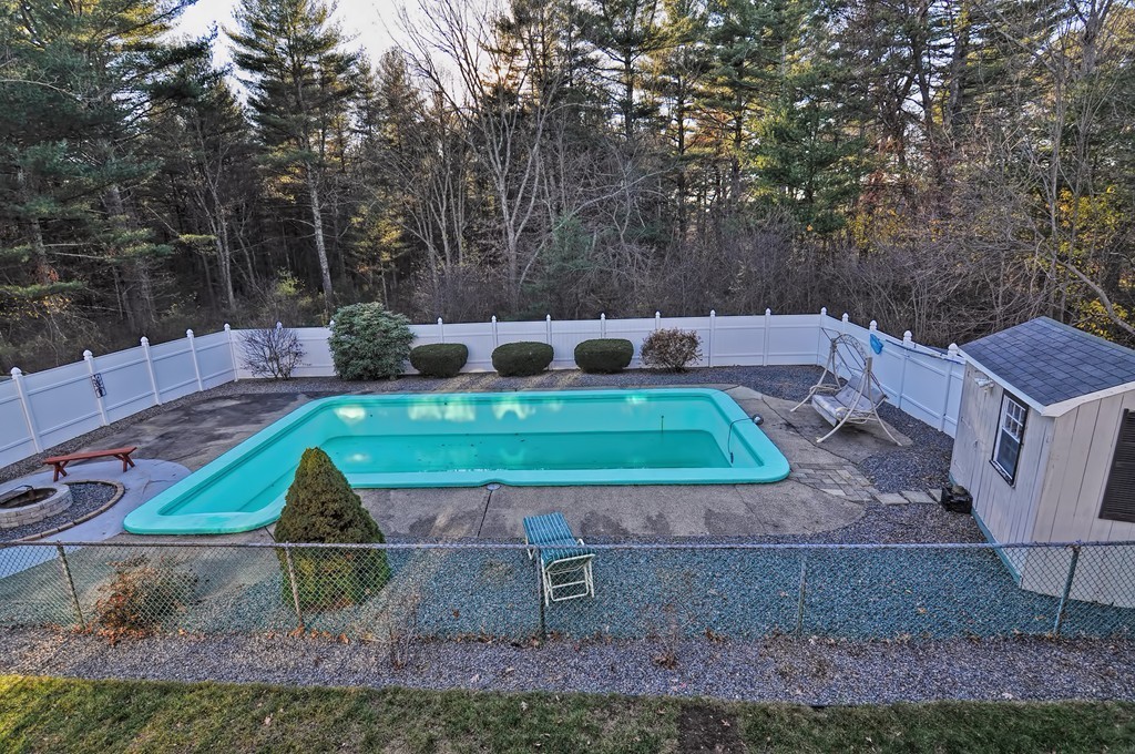 13 Phyllis Road Foxboro, MA 02035 - Photo 29 of 30 a view of a backyard with plants and outdoor space