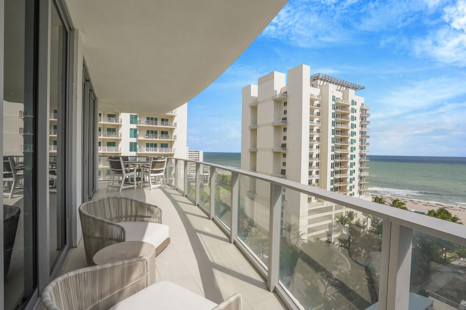 3100 North Ocean Drive, Unit 1202P Singer Island, FL 33404 - Photo 16 of 17 a view of balcony with couch