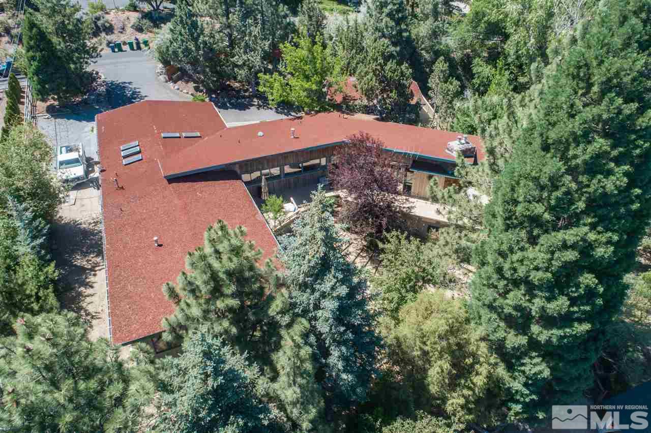 4321 Bridle Way Reno, NV 89519 - Photo 4 of 25 an aerial view of a house with a yard