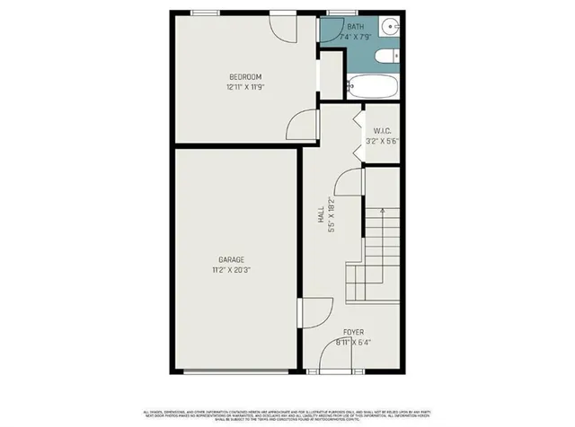 a picture of a bench in front of a door