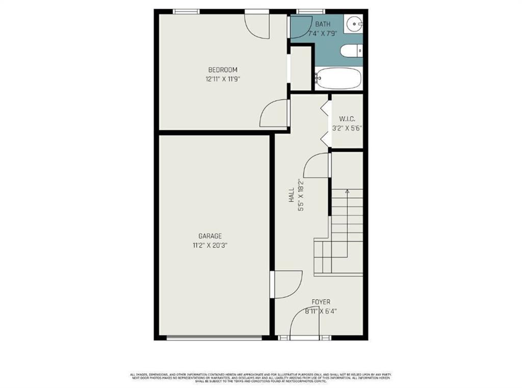 734 Celeste Lane, Unit 84 Atlanta, GA 30331 - Photo 32 of 34 a picture of a bench in front of a door