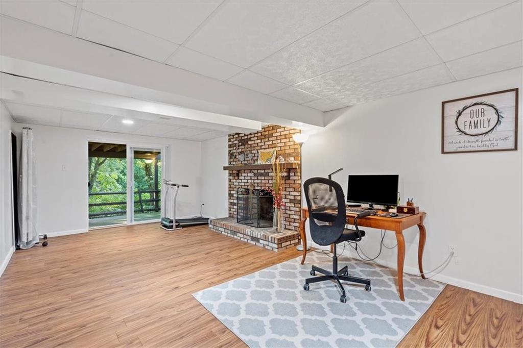 2239 Old Washington Road Pittsburgh, PA 15241 - Photo 35 of 37 a view of a workspace with furniture and a window