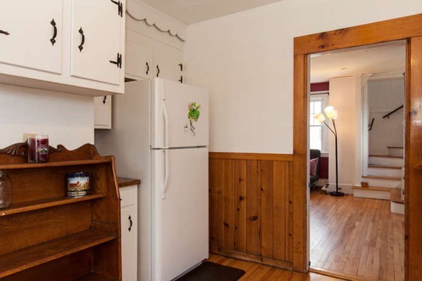 97 Bay State Road Worcester, MA 01606 - Photo 14 of 26 a view of hallway with wooden floor