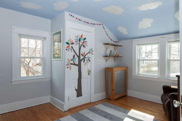 97 Bay State Road Worcester, MA 01606 - Photo 17 of 26 an entryway at livingroom with furniture and windows