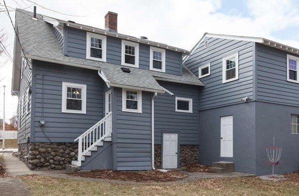97 Bay State Road Worcester, MA 01606 - Photo 26 of 26 a front view of a house with a yard