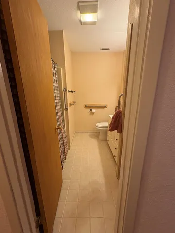 a view of a bathroom