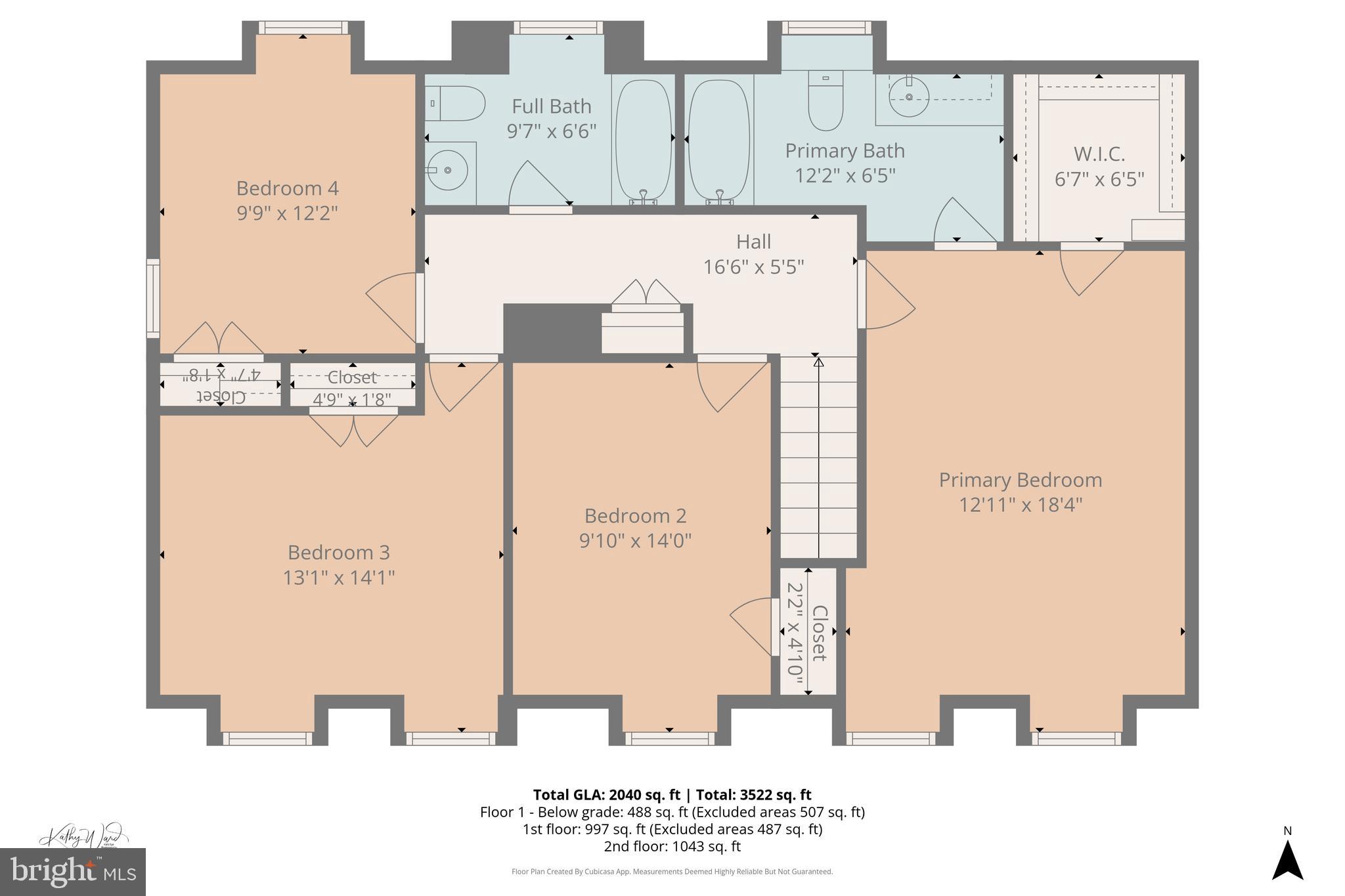 1805 Roxboro Place Crofton, MD 21114 - Photo 41 of 43 Floor Plan: Upper Level