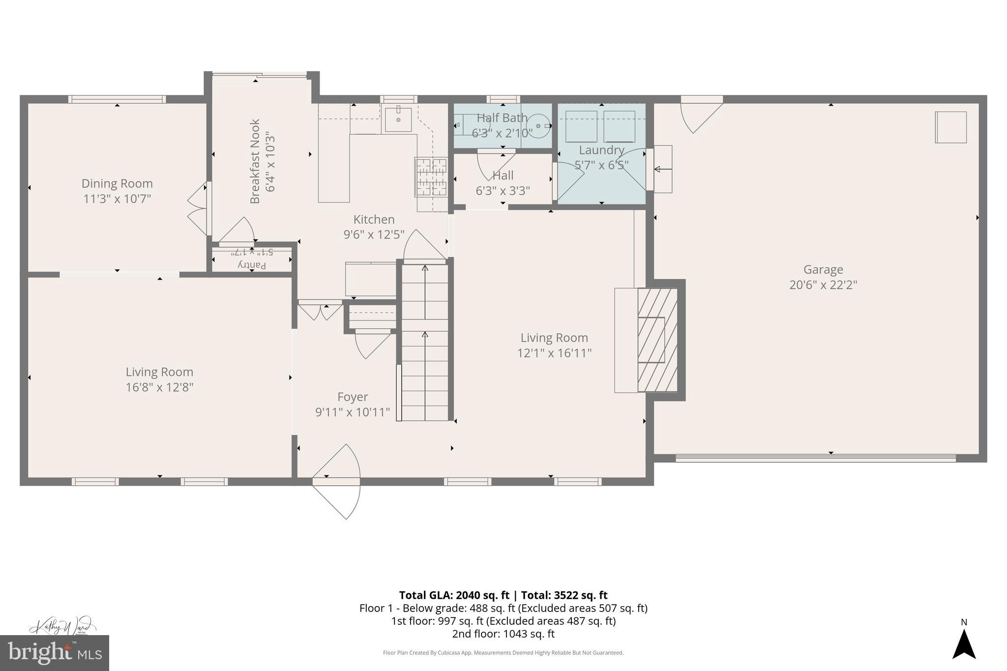 1805 Roxboro Place Crofton, MD 21114 - Photo 40 of 43 Floor Plan: Main Level