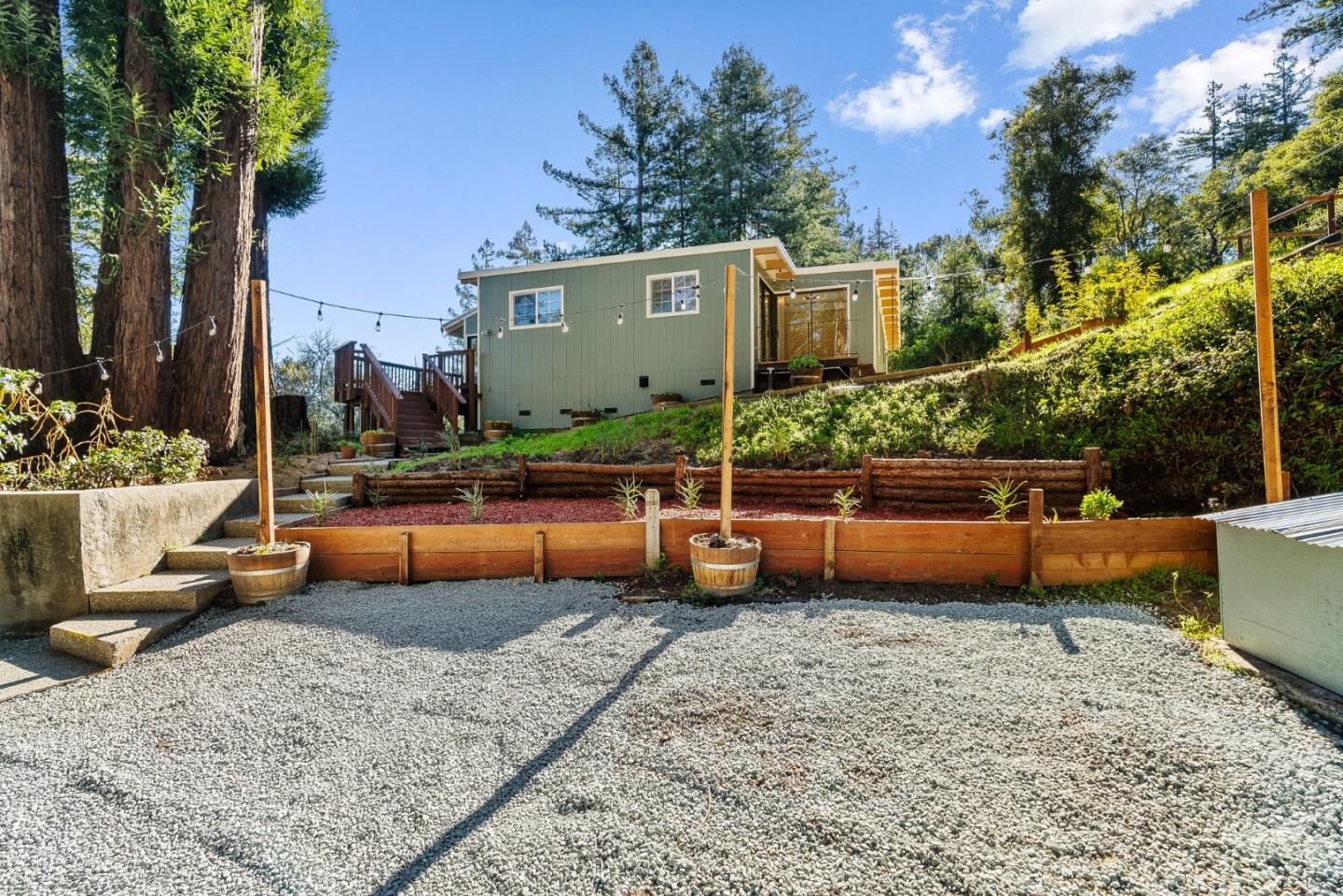 4900 Trout Gulch Road Aptos, CA 95003 - Photo 24 of 33 a view of a swimming pool with a patio