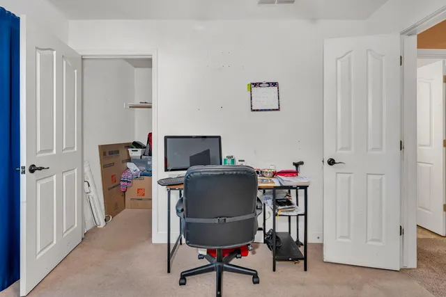 a view of empty room