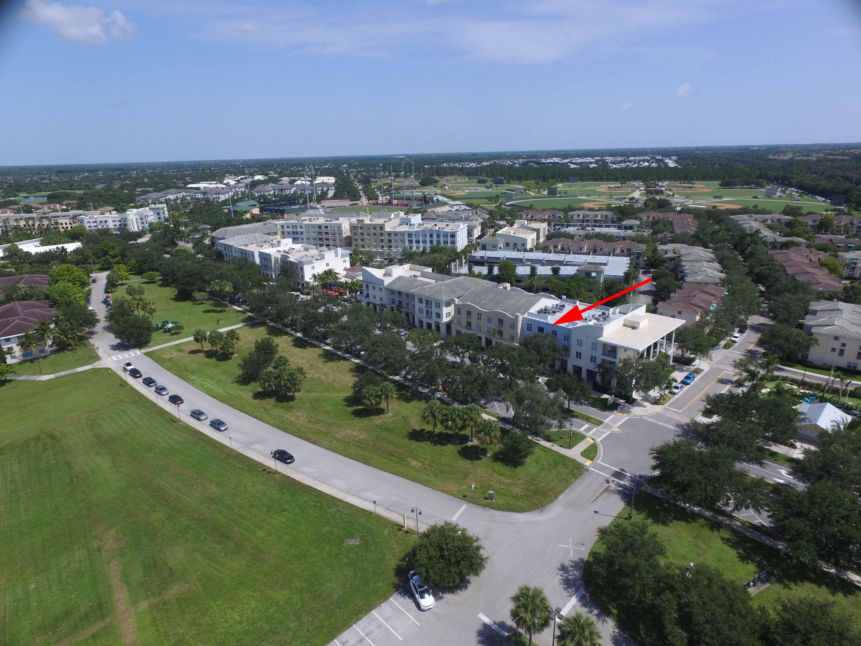 1155 Main Street, Unit 304 Jupiter, FL 33458 - Photo 37 of 38 new aerial 2