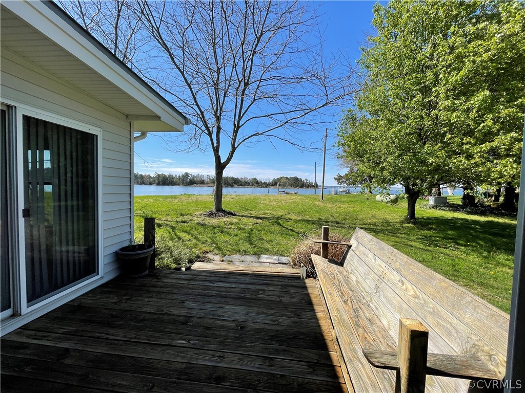 380 Mulberry Creek Road Lancaster, VA 22503 - Photo 21 of 29 rear deck