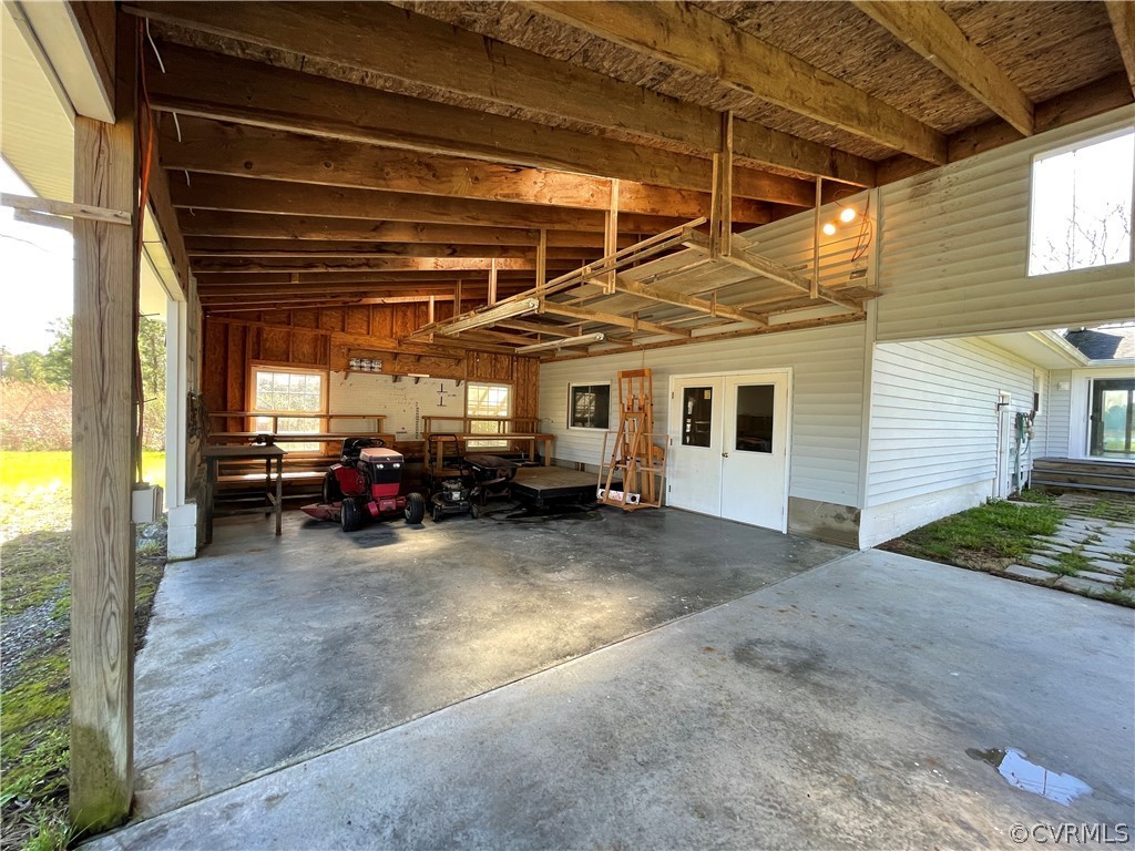 380 Mulberry Creek Road Lancaster, VA 22503 - Photo 23 of 29 carport interior 1