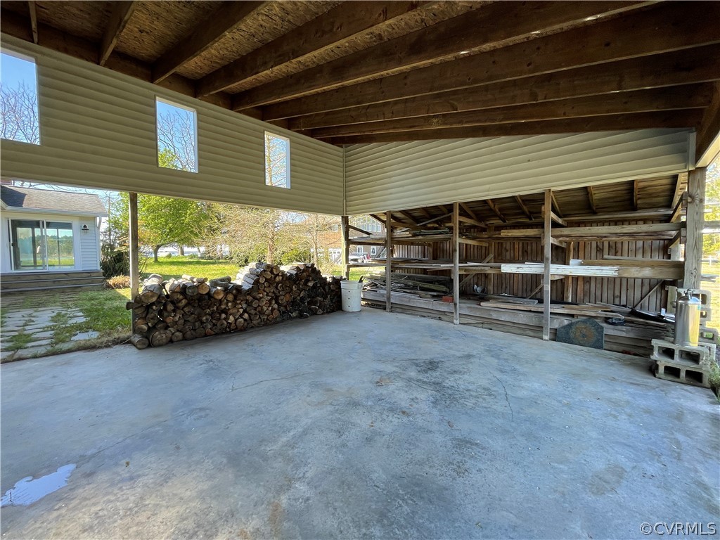 380 Mulberry Creek Road Lancaster, VA 22503 - Photo 24 of 29 carport interior 2