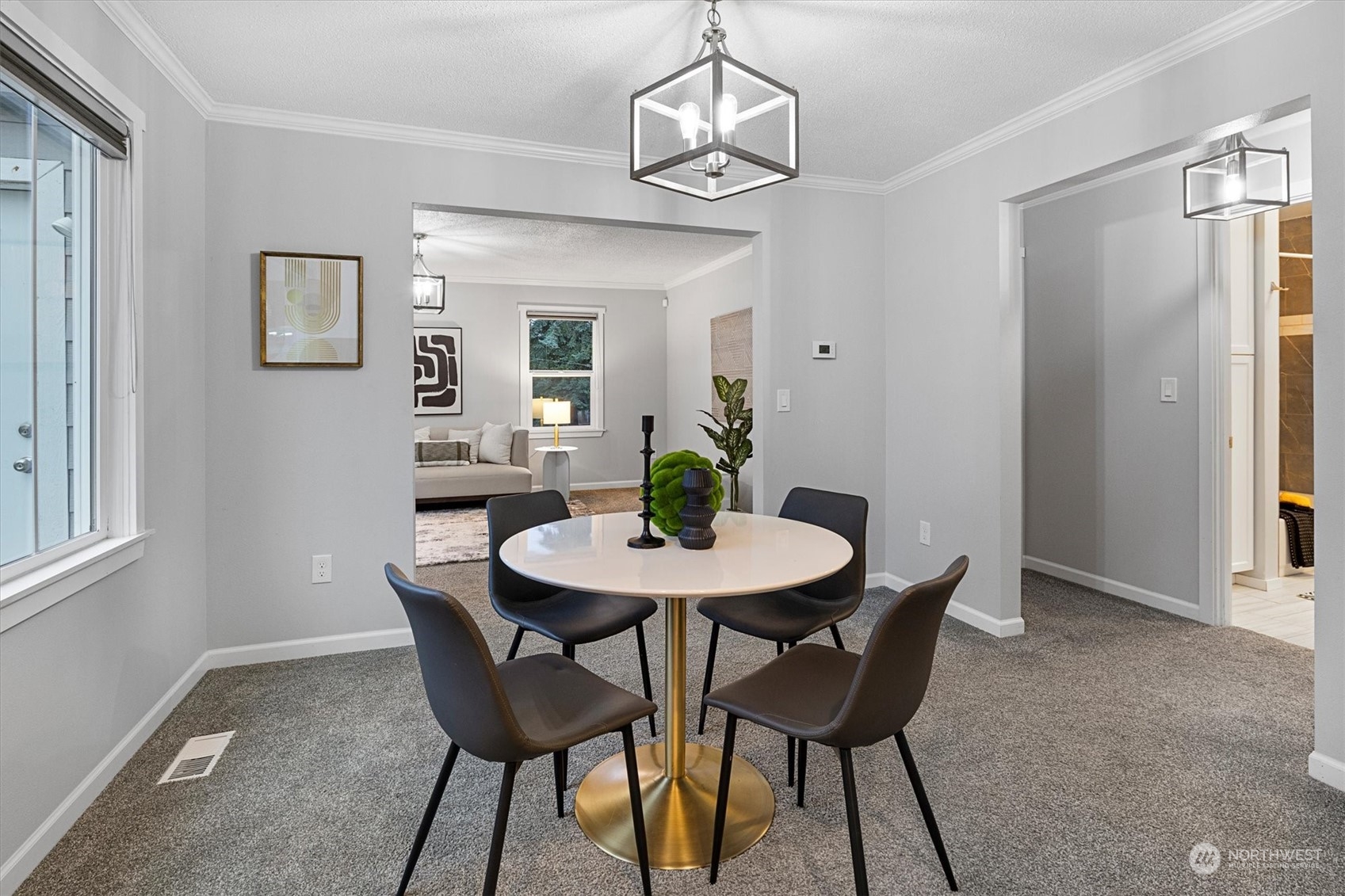 24008 Meridian Avenue South Bothell, WA 98021 - Photo 11 of 31 a view of a dining room with furniture and window