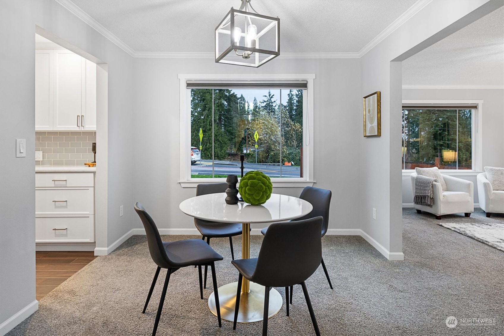 24008 Meridian Avenue South Bothell, WA 98021 - Photo 10 of 31 a view of a dining room with furniture window and outside view
