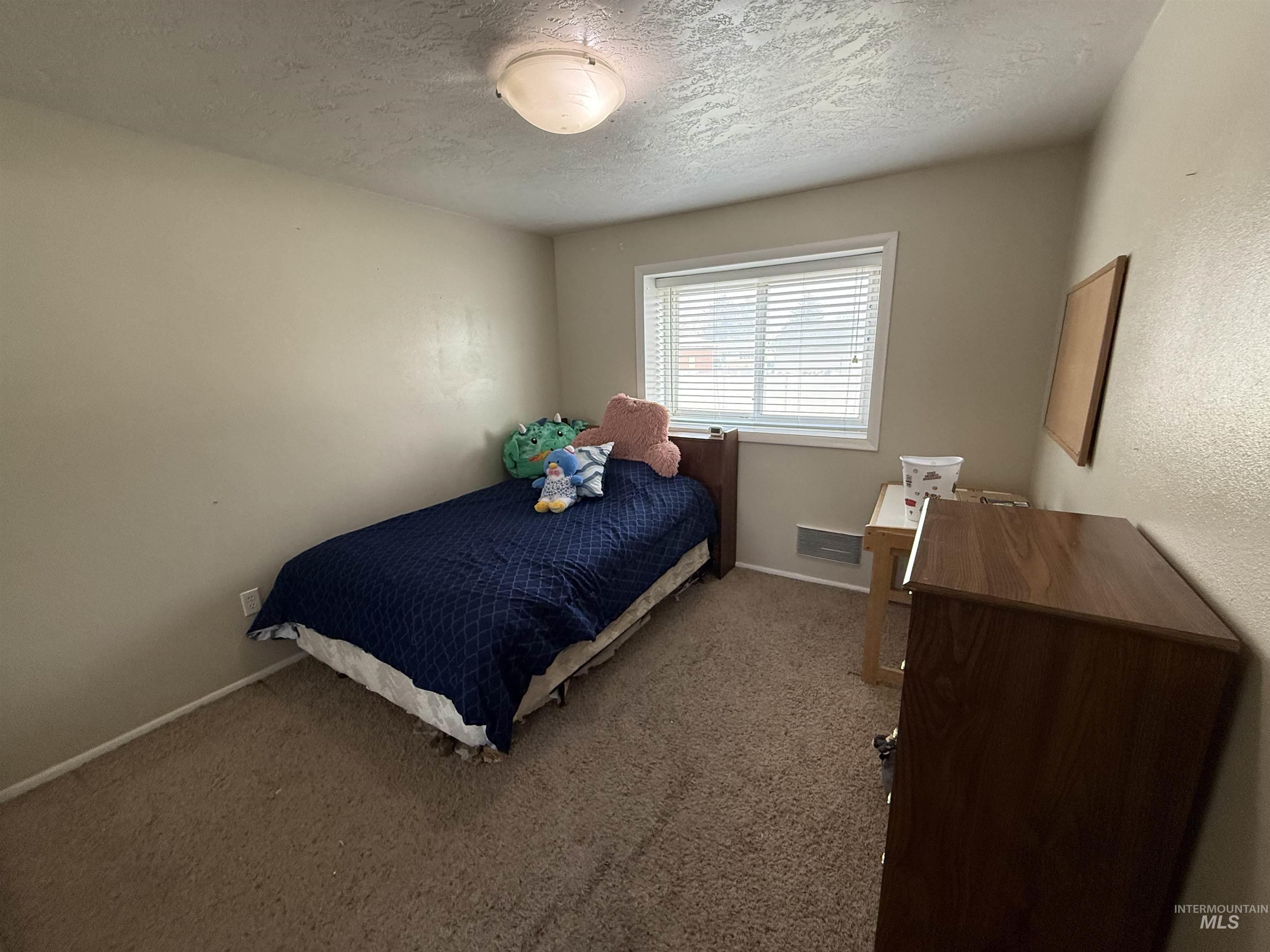 4926 Easy Street Chubbuck, ID 83202 - Photo 27 of 29 Bedroom featuring a textured ceiling and carpet