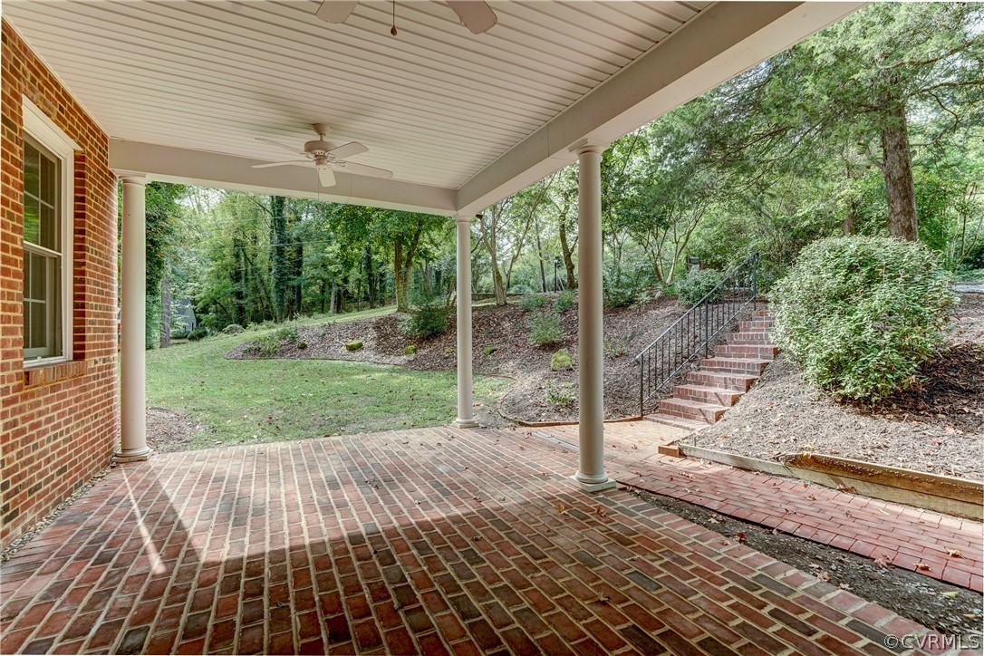 4701 Butte Road Richmond, VA 23235 - Photo 2 of 47 a view of a porch with a backyard