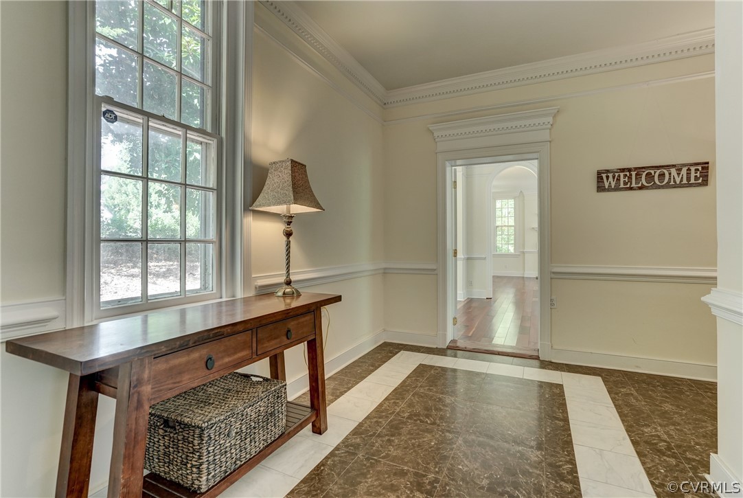 4701 Butte Road Richmond, VA 23235 - Photo 25 of 47 a view of an entryway with wooden floor