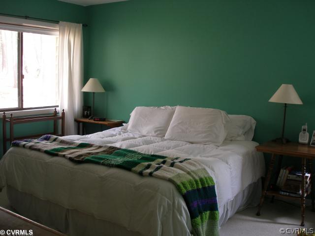 3205 Shadow Oaks Road Midlothian, VA 23112 - Photo 9 of 11 a bedroom with a bed lamp and a window