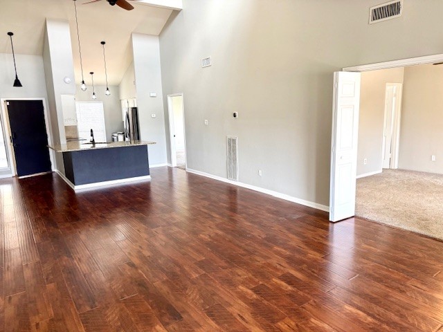 178 April Point Drive North Montgomery, TX 77356 - Photo 1 of 17 a view of an empty room with wooden floor and a window