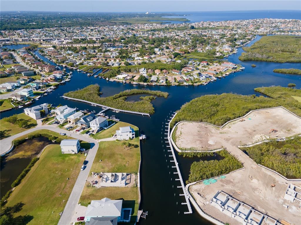 7 Elisabethan Lane New Port Richey, FL 34652 - Photo 8 of 16 an aerial view of a residential houses with outdoor space