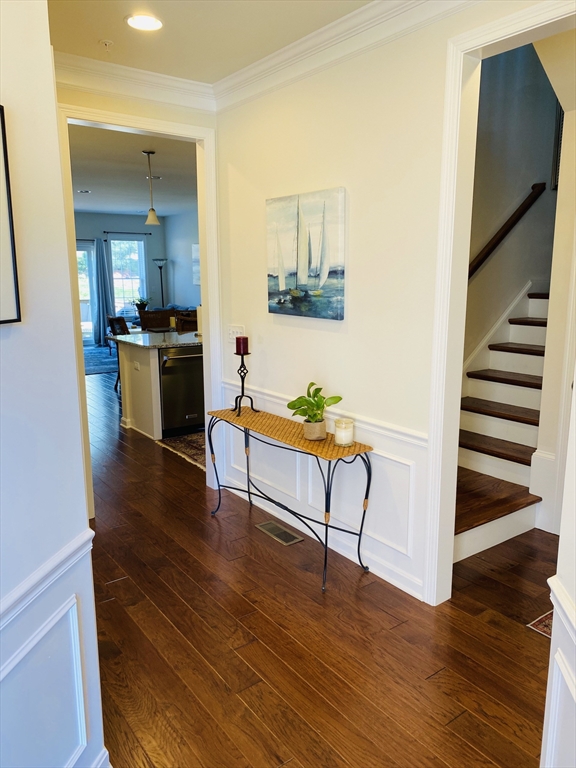41 Shannon Way, Unit 41 Upton, MA 01568 - Photo 6 of 36 a view of kitchen with furniture and wooden floor