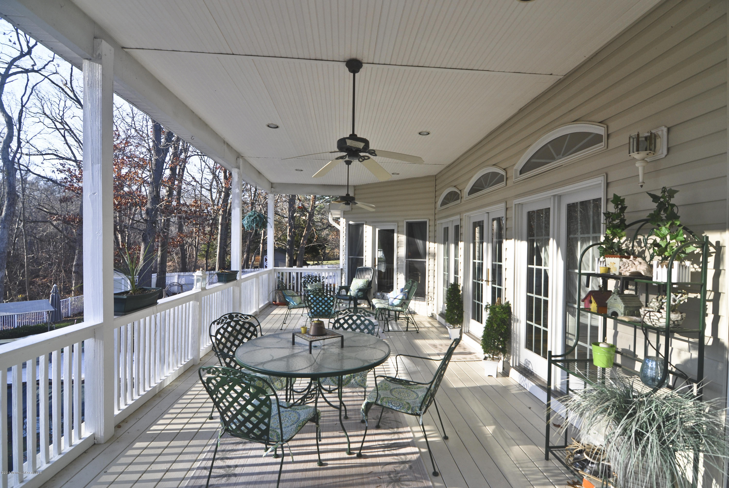 128 Manaqua Road Freehold, NJ 07728 - Photo 32 of 36 back porch
