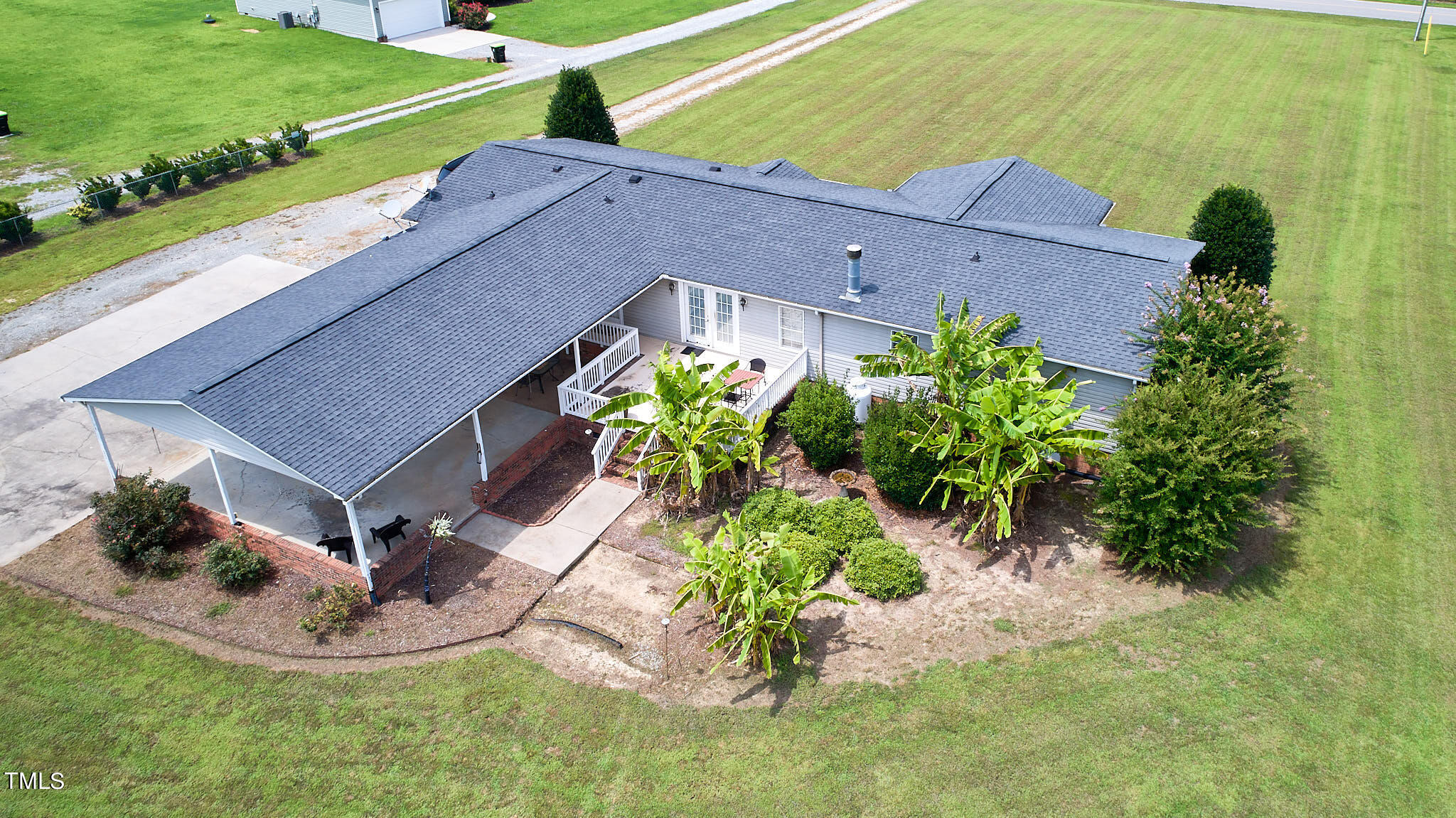 1620 Batten Farm Road Selma, NC 27576 - Photo 14 of 40 1620 Batten Farm - Back drone2