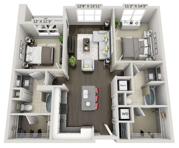 $2,012 | 2875 Crescent Parkway, Unit 1478, Smyrna, GA 30080