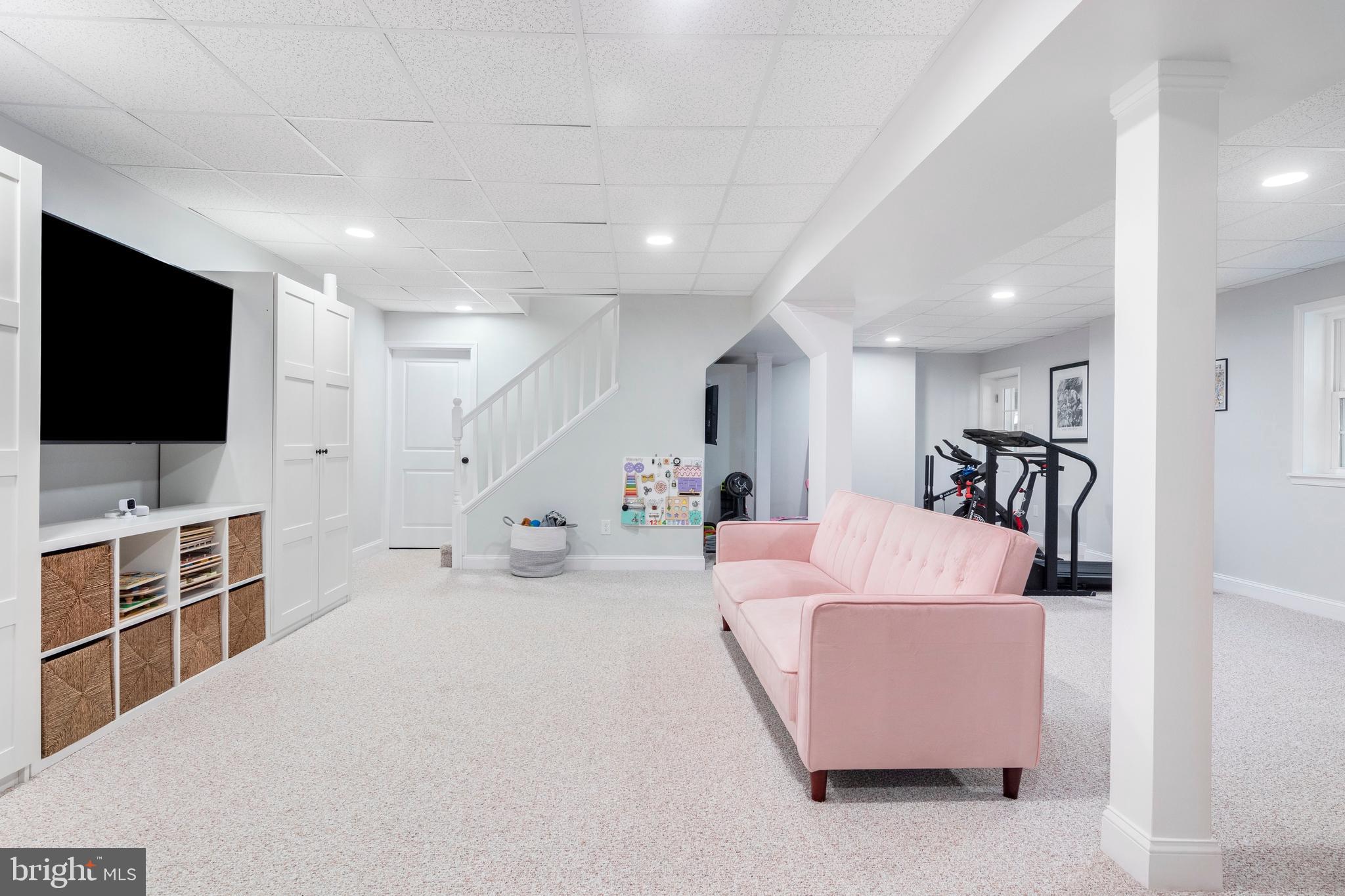 280 Danell Road Wayne, PA 19087 - Photo 55 of 57 Finished Walkout Basement.