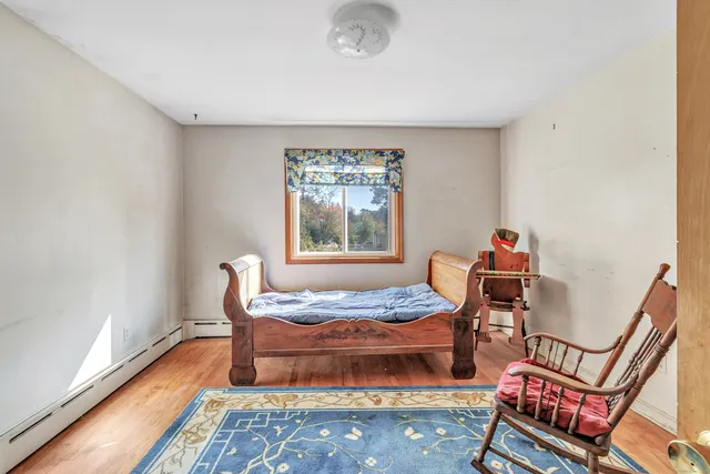 a room with furniture and window